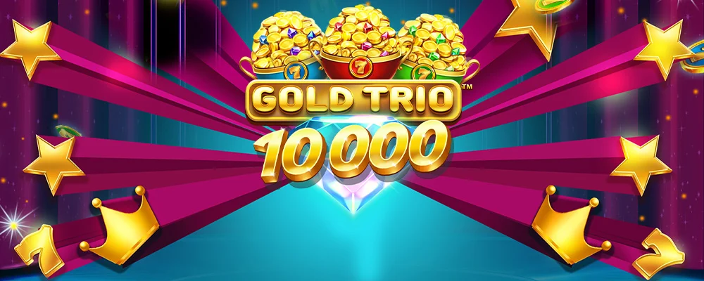 5050 bet Trio de Ouro 10000